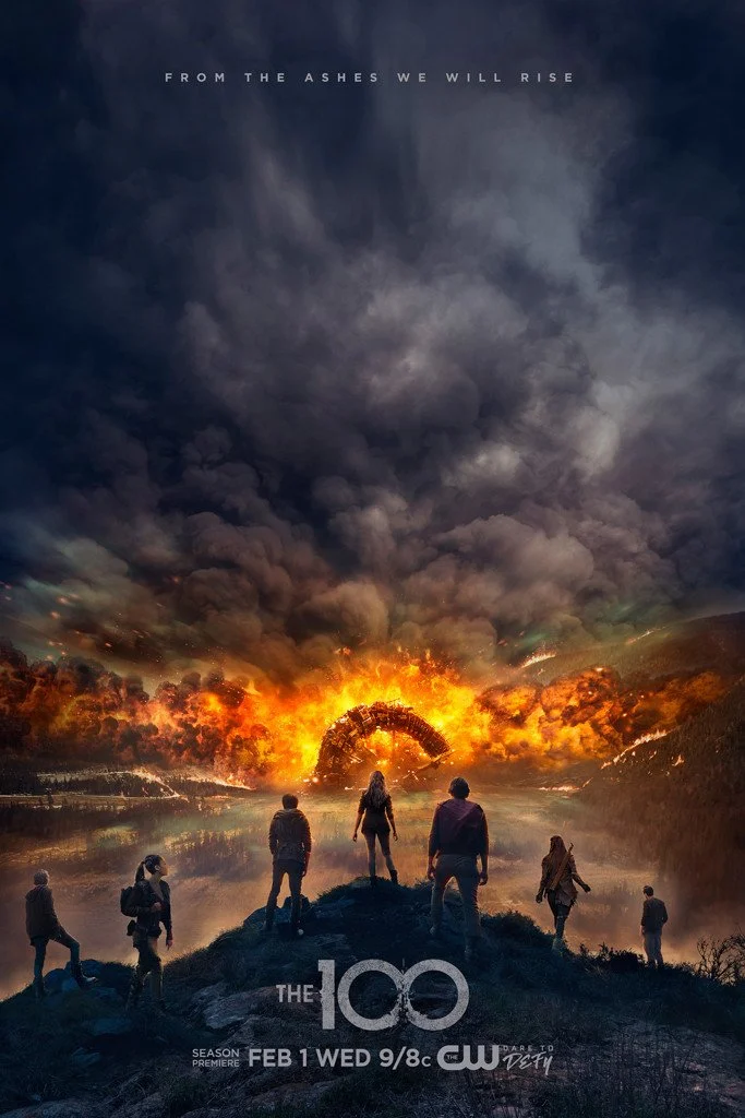 Poster da terceira temporada de The 100